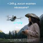 Drone quadricoptère DJI Mini Pro 4 Fly More combo (via chèque cadeau Fnac)