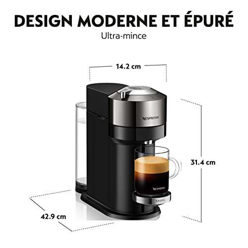 Machine à café Krups Nespresso Vertuo Next YY4299FD