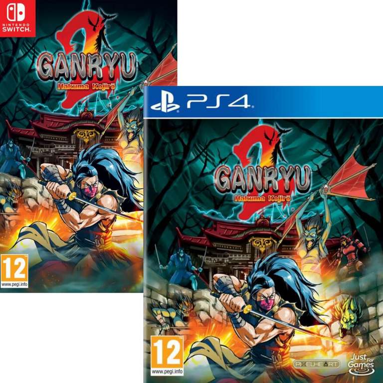 Ganryu 2 Hakuma Kojiro sur PS4 (14,99€ sur Nintendo Switch)