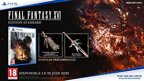 Final Fantasy XVI Édition SteelBook sur PS5