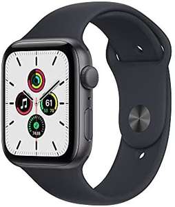 Montre connectée Apple Watch SE (GPS) 2021 - Boîtier en aluminium, 44 mm, bracelet sport minuit
