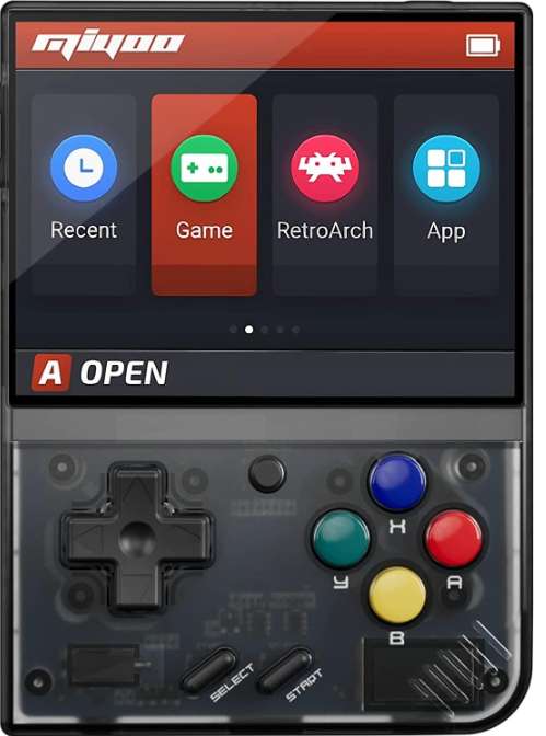 Console de jeu portable Miyoo Mini Plus - console de jeu rétro, V2 Mini +, écran IPS 3.5