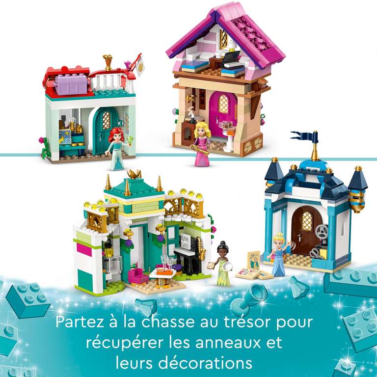 Jeu de construction Lego Disney Princess Les Aventures des Princesses Disney au Marché, 43246, via coupon Amazon