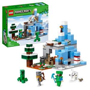 Jouet Lego Minecraft Les Pics Gelés 21243
