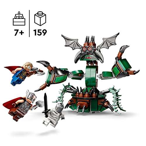 Jouet Lego Marvel (76207) - Attaque sur Le Nouvel Asgard,