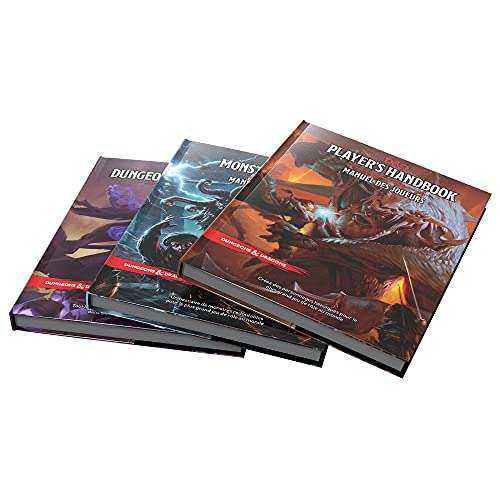 Coffret Dungeons & Dragons : 3 Livres de Base + écran 5ème édition