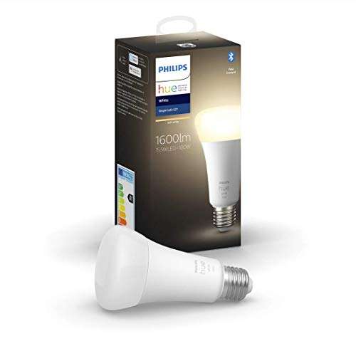 Ampoule LED E27 Philips Hue White Single Bulb - 1600 lumens