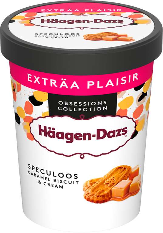 Pot de crème glacée Häagen-Dazs Format Exträa Plaisir - 560g, Différents parfums au choix (via 1.81€ fidélité)