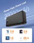 Batterie Externe Baseus charge rapide 20w - 20000mAh (Vendeur Tiers)