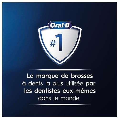 Lot de 2 brosses à dents électriques Oral-B Pro 3 3900 Duo - CrossAction (via ODR de 20€)