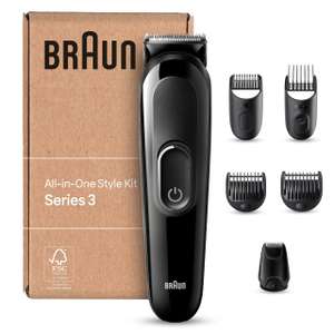 Tondeuse Braun Tout-En-Un Series 3 MGK3420 - 6-En-1, Kit Pour Barbe, Cheveux & et Autres Zones
