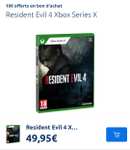 [Précommande] Jeu Resident evil 4 remake sur Xbox Série + 10€ offert en bon d'achat