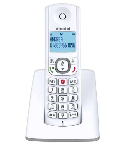 Téléphone Sans Fil Alcatel F530 - Avec Fonction Blocage D'appels, Mains Libres Et Deux Touches De Mémoires Directes