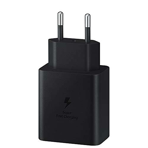 Chargeur secteur Ultra Rapide Samsung EP-T4510XBEGEU - 45W - Power Delivery PD 3.0 PPS, USB-C avec câble, ‎Noir