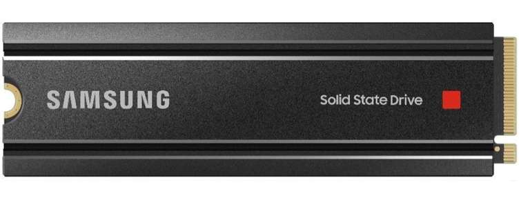 SSD interne M.2 NVMe Samsung 980 Pro (MZ-V8P2T0CW) avec Dissipateur - 2 To