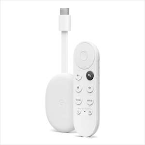 Passerelle multimédia Chromecast avec Google TV (HD) Neige