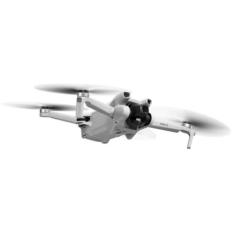 Drone Quadricoptère DJI Mini 3 avec Radiocommande - Caméra 4K, FOV 82.1°, Stabilisation 3 axes, Autonomie 38 min (+ 24.50€ en RP - Darty)