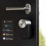 Serrure de porte électronique Nuki Smart Lock Pro (4è génération) - WiFi et Matter - Noir