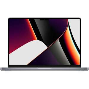PC Portable 14" Apple MacBook Pro (2021) - M1 Pro , 16 Go de RAM, SSD 512 Go, Écran 3k, Argent/Gris sidéral, Qwertz (Frontaliers Suisse)