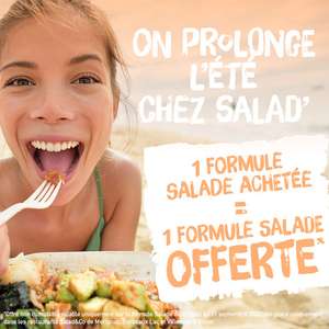 1 formule salade achetée = 1 offerte - Salad & Co Bordeaux Lac / Mérignac / Villenave d'Ornon (33)