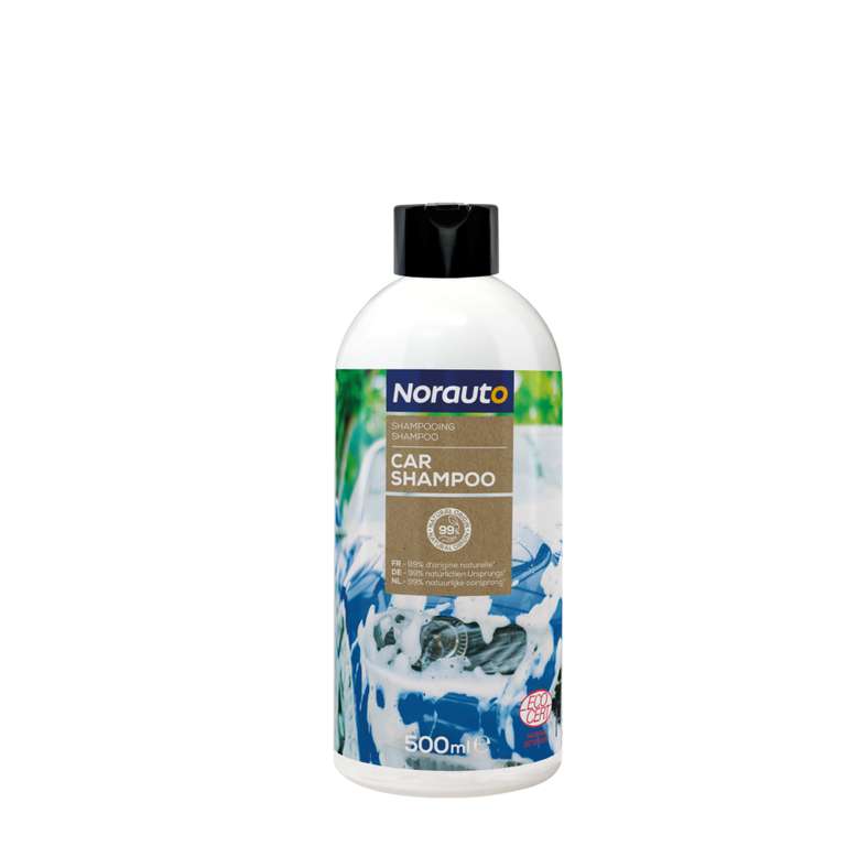 Sélection de produits nettoyants auto à -30% - Ex : Shampooing Norauto - 500 ml