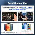 CarlinKit 5.0 Adaptateur sans Fil CarPlay/Android Auto (Vendeur tiers)
