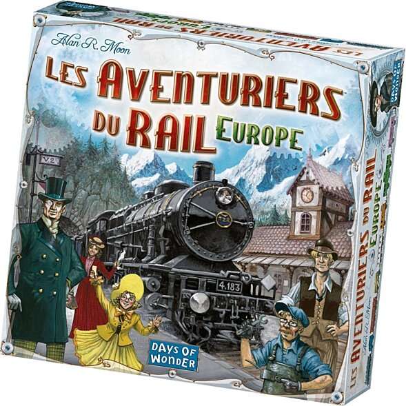 Jeu de société Les Aventuriers Du Rail Europe (via 12,45€ de remise fidélité)