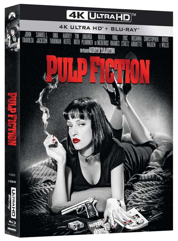 Pulp Fiction (4K UHD + Blu-ray - Anglais)
