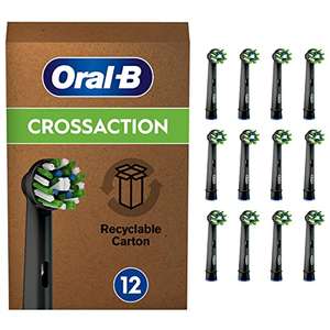 [Prime] Lot de 12 brossettes de rechange pour brosse à dents électrique Oral-B CrossAction