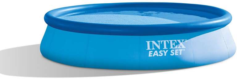 Piscine gonflable Intex Ronde Easy Set - 3.66 x 0.76 m, Épurateur + Cartouche inclus - Bleu