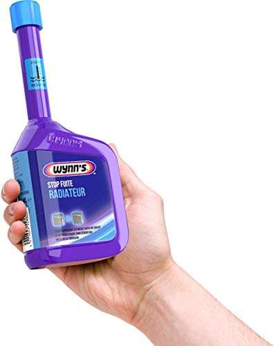Liquide de Refroidissement Wynn's Stop Fuite - 325 ml, Anti Fuite Radiateur Voiture