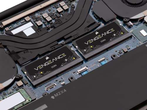 Kit Mémoire Corsair Vengeance SODIMM - 32Go (2x16Go), DDR4, 2666MHz, CL18