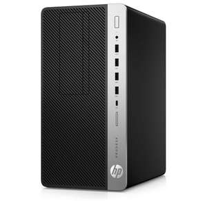 PC de bureau HP ProDesk 600 G4 - i7-8700, RAM DDR4 32 Go, SSD 500 Go, Windows 11 (Reconditionné - Grade B)