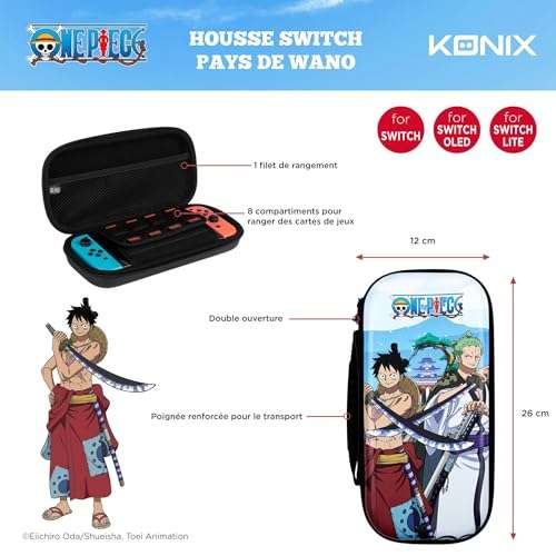 Housse de protection Konix One Piece - Pour Nintendo Switch/Lite et Switch OLED