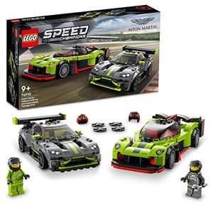 Jeu de construction Lego Speed Champions (76910) - Aston Martin Valkyrie AMR Pro & Vantage GT3 (via coupon)