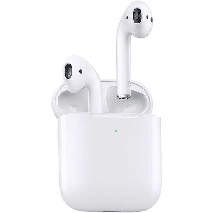 Écouteurs sans-fil Apple AirPods 2 avec Boîtier de charge filaire - Dunkerque (59)