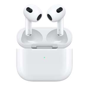 Ecouteurs sans fil Apple AirPods 3 boîtier de charge MagSafe (via 40€ de bons d’achat)