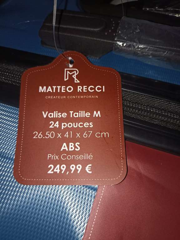 Valise de voyage ABS Matteo Recci Taille M - Ecully (69)