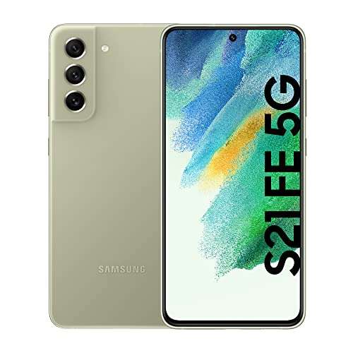 Smartphone 6.4" Samsung Galaxy S21 FE 5G - full HD+ AMOLED 120 Hz, SnapDragon 888, 8 Go de RAM, 256 Go, 4500 mAh, vert