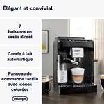 Machine à café et cappucino avec broyeur à grains Delonghi Magnifica Evo ECAM292.81.B