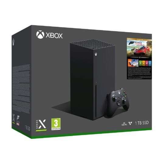 Pack Console Xbox Series X + Forza Horizon 5 Edition Premium (+ 100€ en bon d'achats)