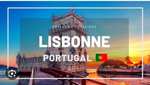Vol A/R Paris (Orly) <<=>> Lisbonne (Portugal) - du 19 sept au 26 sept, 1 bagage à main (40x20x30 cm), sans escale