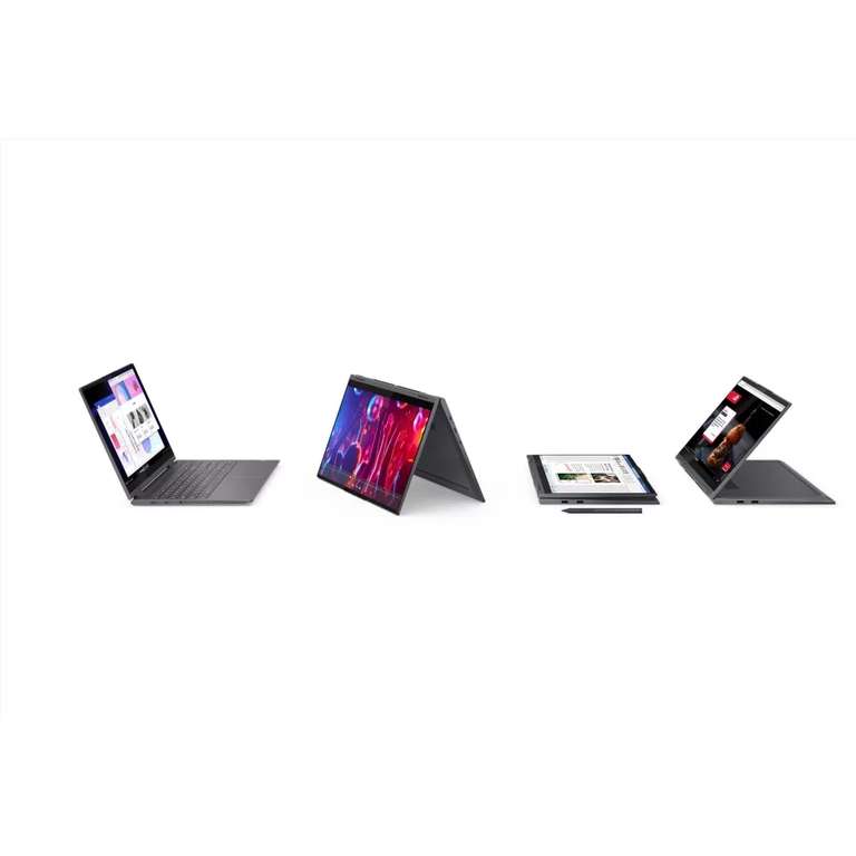 PC portable tactile 15.6" Lenovo Yoga 7 15ITL5-841 Evo (i7 1165G7, 16 Go de RAM, 512 Go en SSD, Windows 11) + stylet