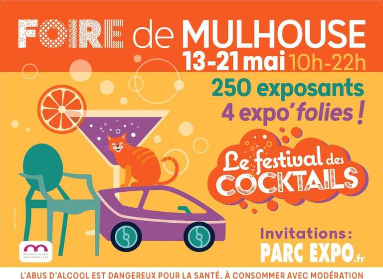 Invitations gratuites pour la Foire de Mulhouse (68)