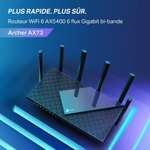 Routeur TP-Link Archer AX73 WiFi 6 AX 5400 Mbps bi-bande, 5 ports Gb, 6 antennes à haute performance