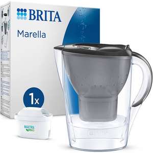 Carafe Filtrante BRITA Marella - Graphite, 1 filtre Maxtra+ inclus (Via retrait magasin)