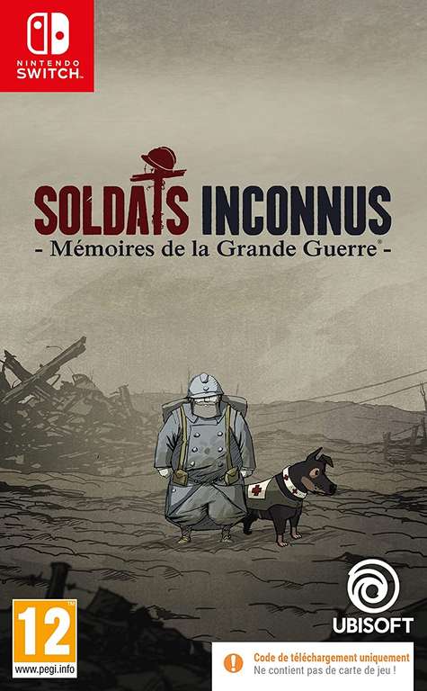 Soldats Inconnus - Mémoires de la Grande Guerre sur Nintendo Switch (Code dans boîte)