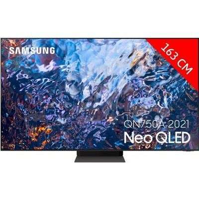 TV Samsung Neo QLED 65" QE65QN750A - 8K UHD, HDR 2000, HDMI 2.1 (via ODR de 269.99 €)