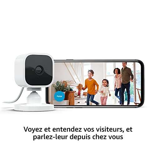 [Prime] Caméra de surveillance intérieur connectée Blink Mini - HD 1080p