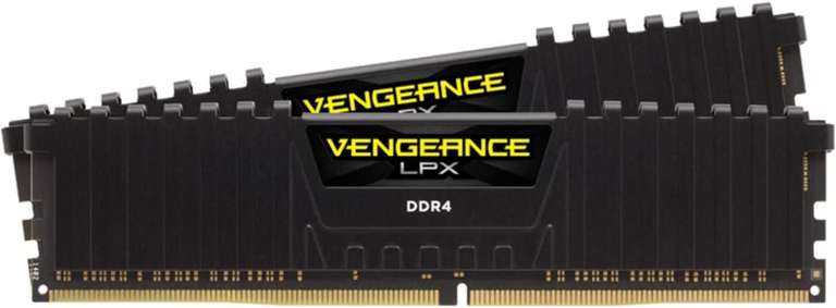 Kit Mémoire RAM DDR4 Corsair Vengeance LPX - 64 Go (2 x 32 Go), 3200 MHz, C16, DIMM (CMK64GX4M2E3200C16)